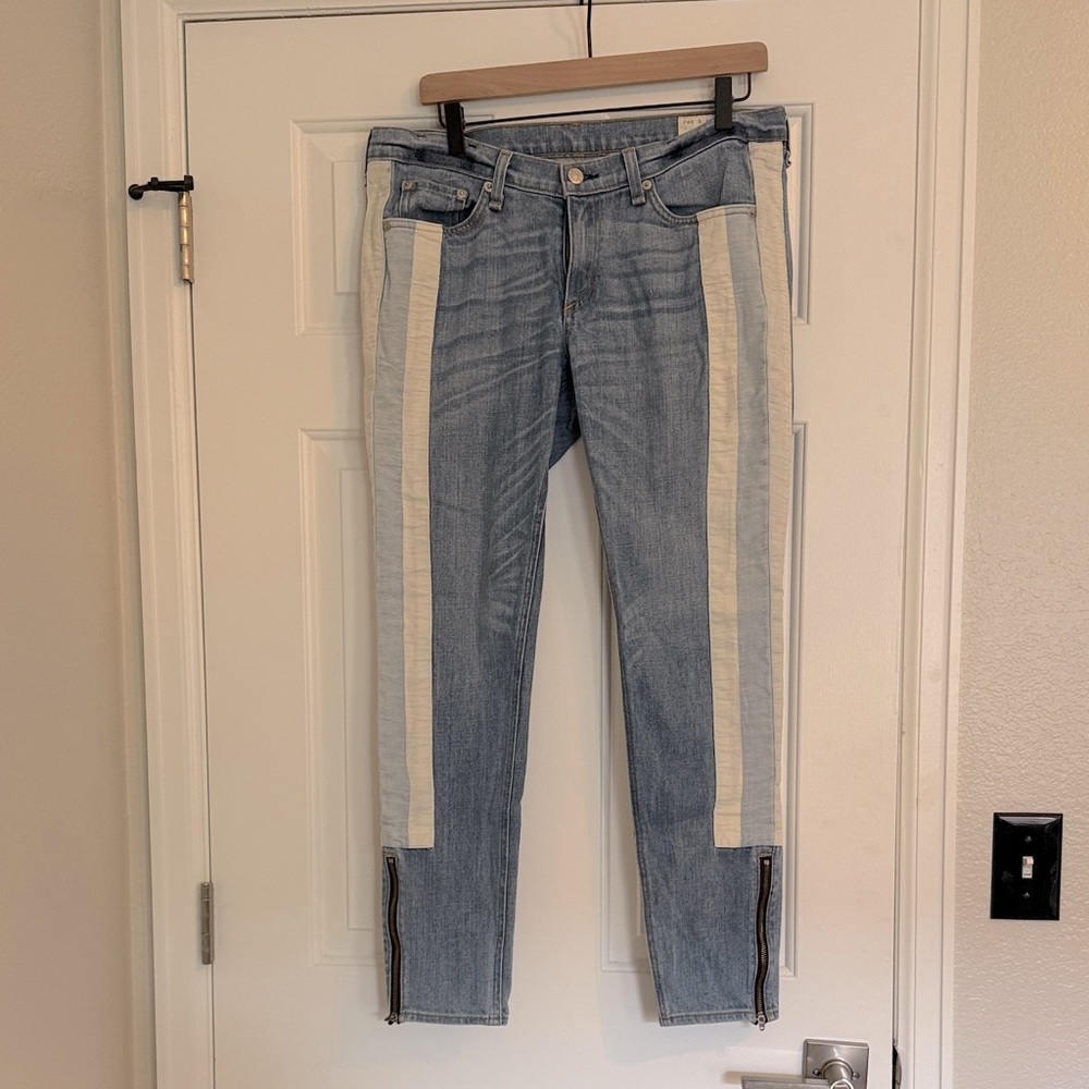 rag & bone The Skinny Racer Relay Jeans Size 30 - Picture 2 of 11